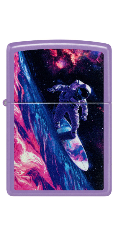 Zippo Surfing Astronaut Design