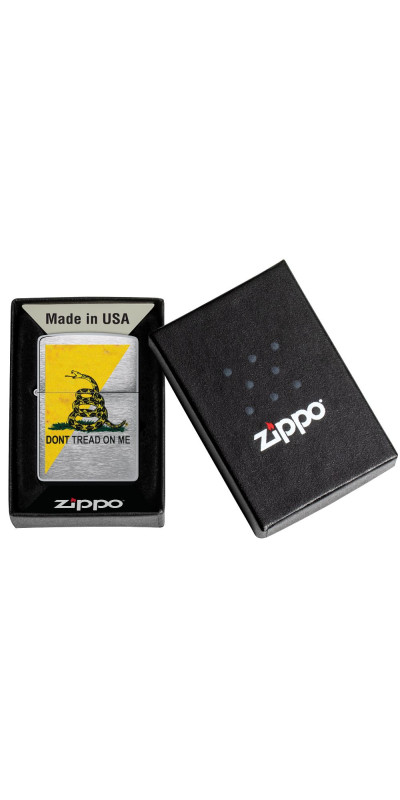 Dont Tread On Me Street Chrome Zippo