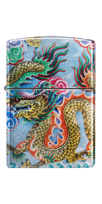 Zippo Chinese Dragon Design