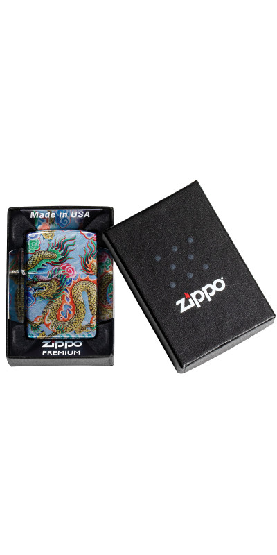 Zippo Chinese Dragon Design