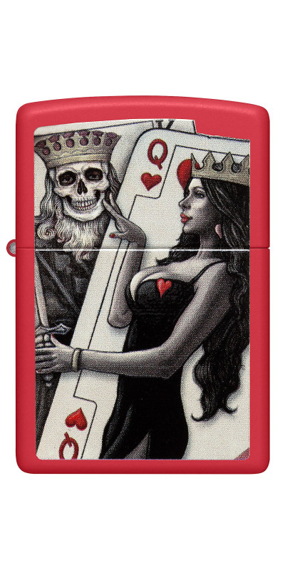 Zippo Skull King Queen Beauty