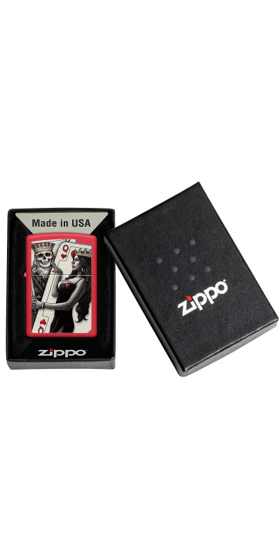 Zippo Skull King Queen Beauty