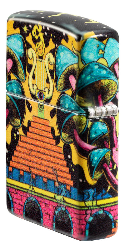 Glow In The Dark Skull Zippo Lighter