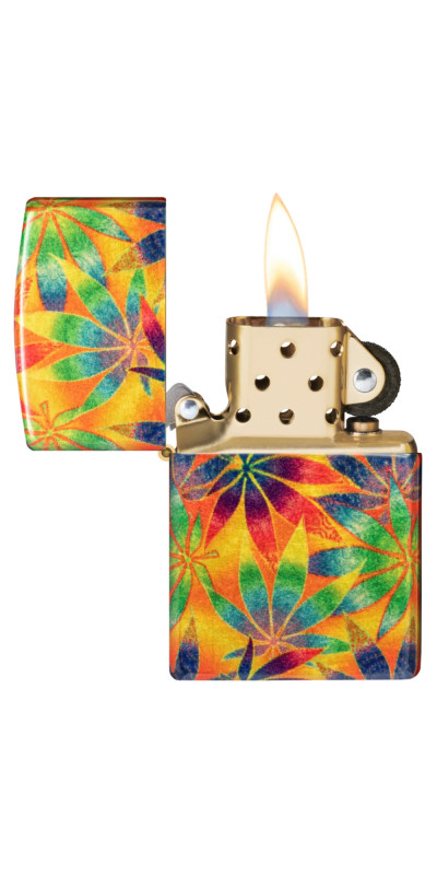 Autumn Leaf Wrap Zippo