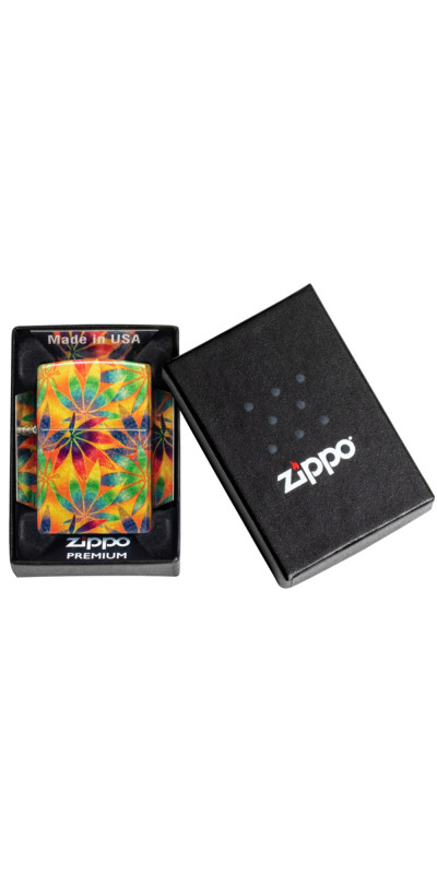 Autumn Leaf Wrap Zippo