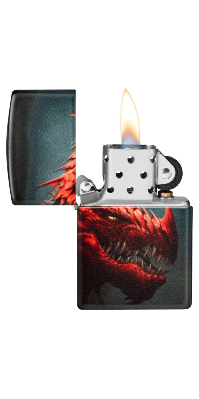 Zippo Red Dragon Design