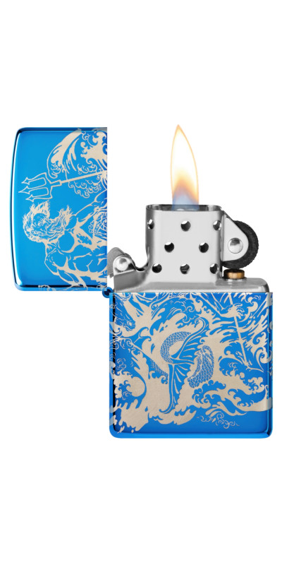 Zippo Atlantis Design