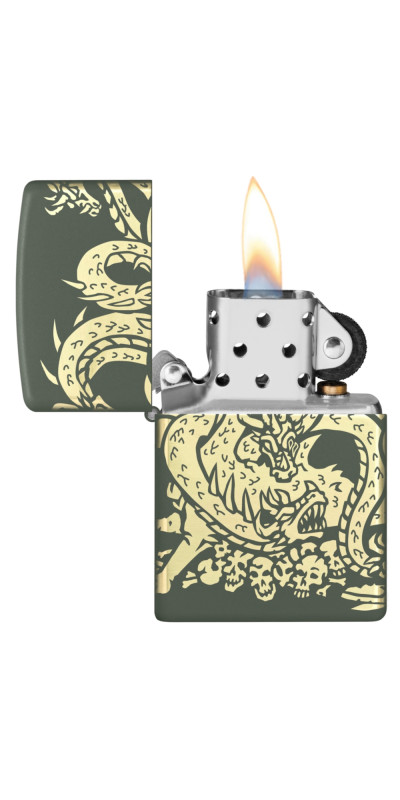 Zippo Dragon Design