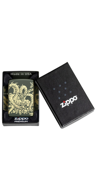 Zippo Dragon Design