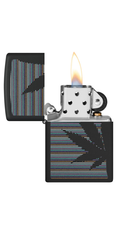 Black Leaf Zippo