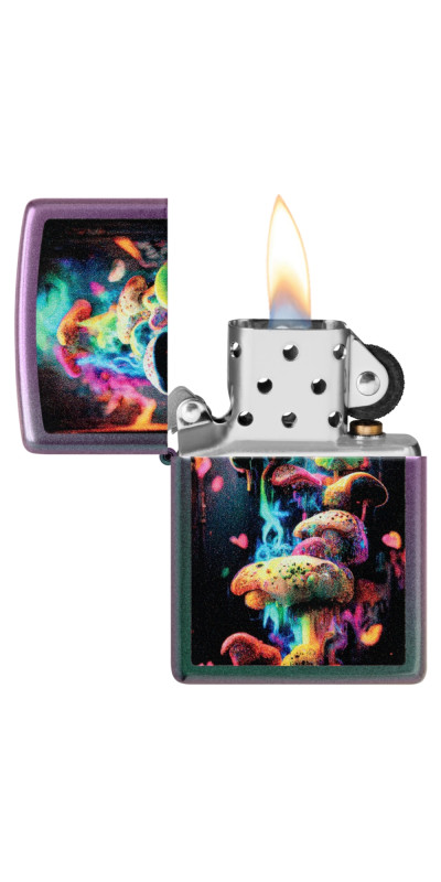 Zippo Mushrooms Design