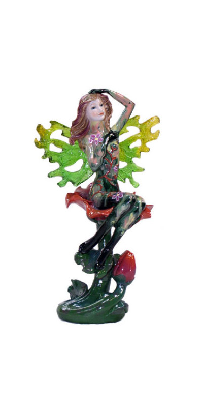 Sitting Painted Lady Winged Fairy Small 30124