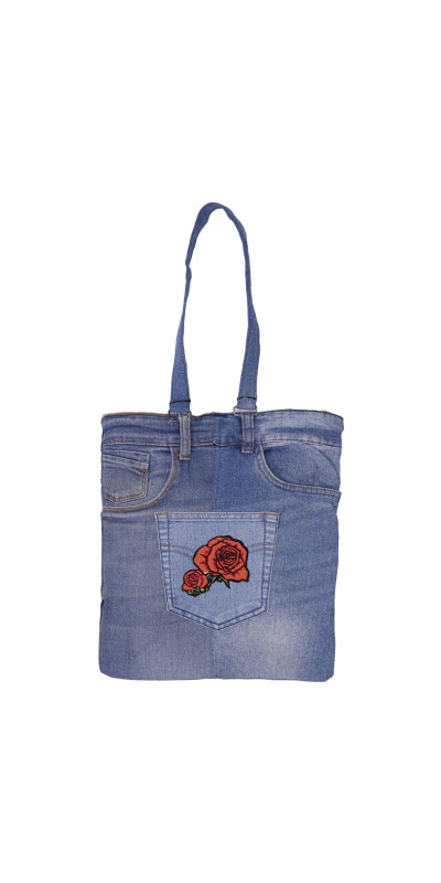 Denim Butt Bag Tote No Fly