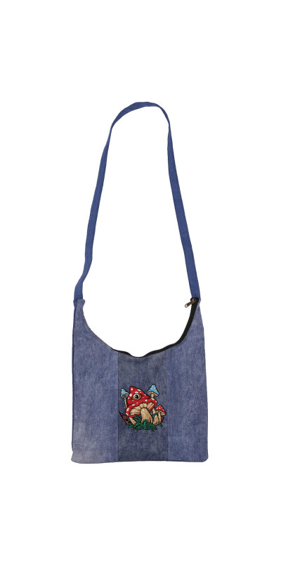 Denim Sling Bag