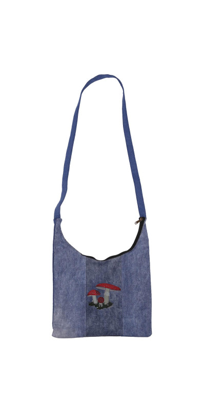 Denim Sling Bag