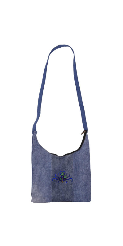 Denim Sling Bag
