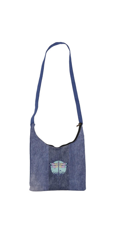 Denim Sling Bag