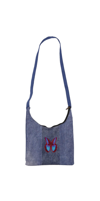 Denim Sling Bag