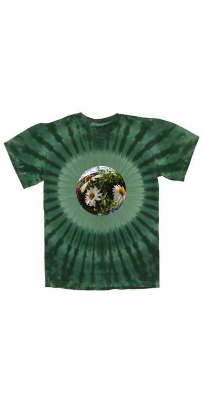 Daisies Tie Dyed T-Shirt