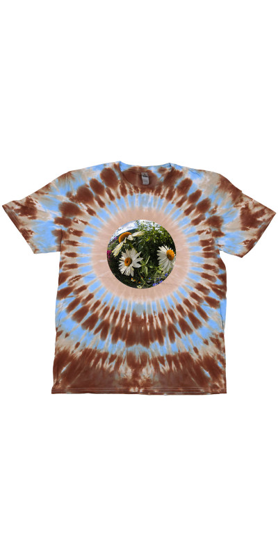 Daisies Tie Dyed T-Shirt