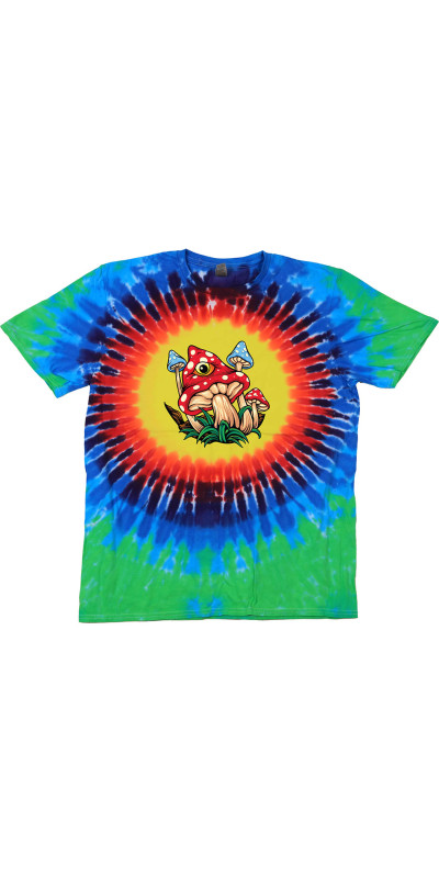 Mushroom Eye Tie Dyed T-Shirt