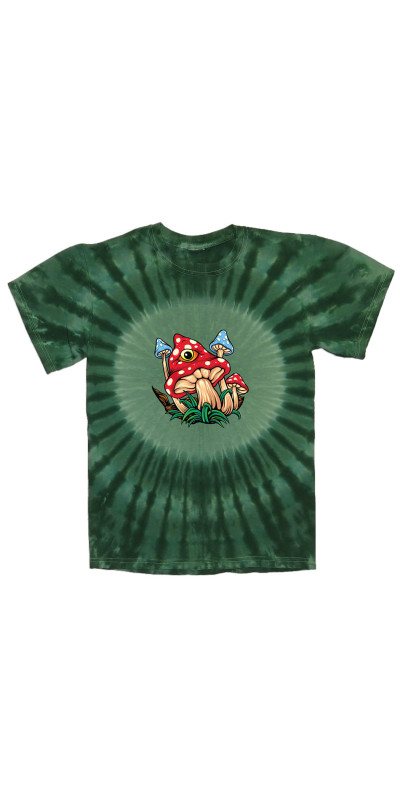 Mushroom Eye Tie Dyed T-Shirt