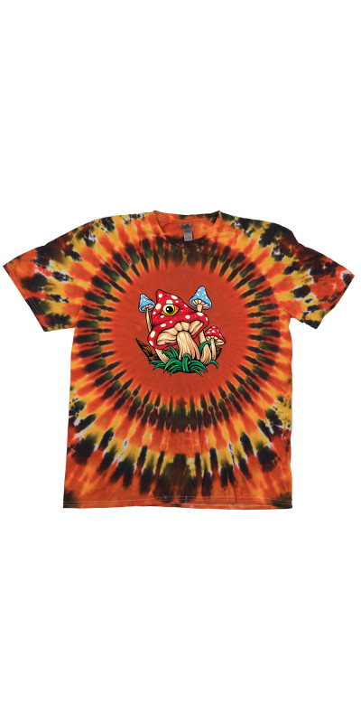 Mushroom Eye Tie Dyed T-Shirt