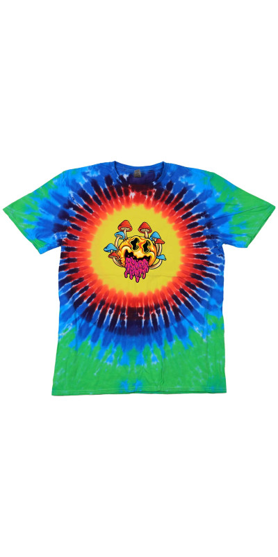 Smiley Trip Tie Dyed T-Shirt