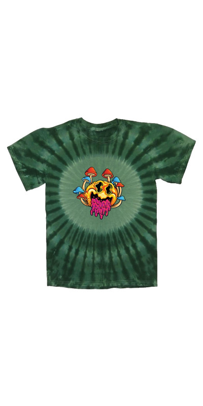 Smiley Trip Tie Dyed T-Shirt