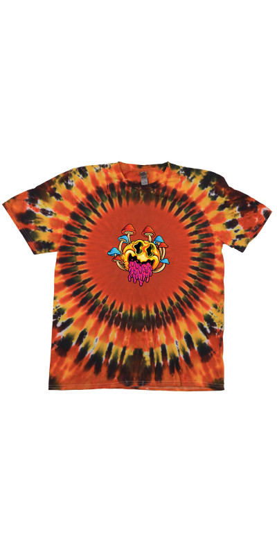 Smiley Trip Tie Dyed T-Shirt
