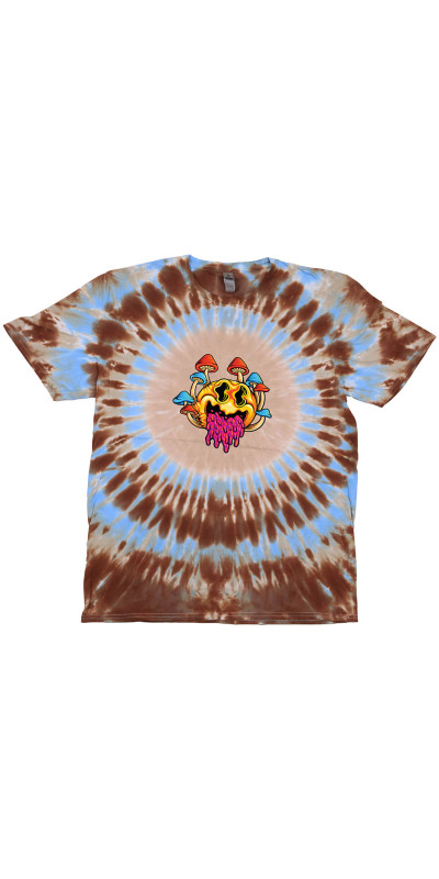 Smiley Trip Tie Dyed T-Shirt