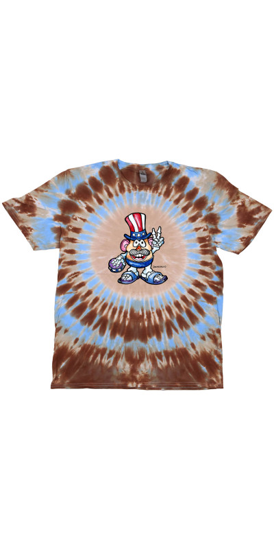 Tater Head Tie Dyed T-Shirt