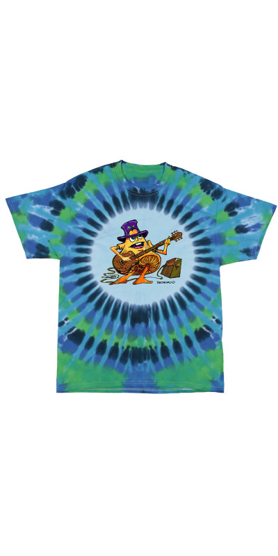 Shroom Rocker Tie Dyed T-Shirt