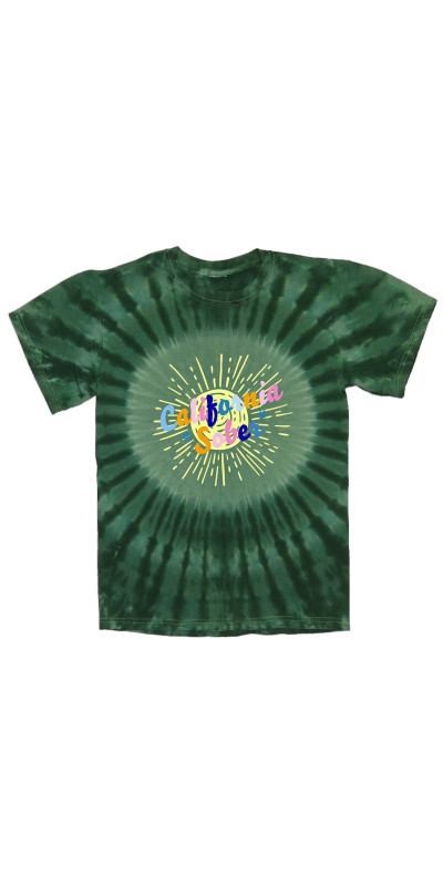 California Sober Sunburst Tie Dyed T-Shirt