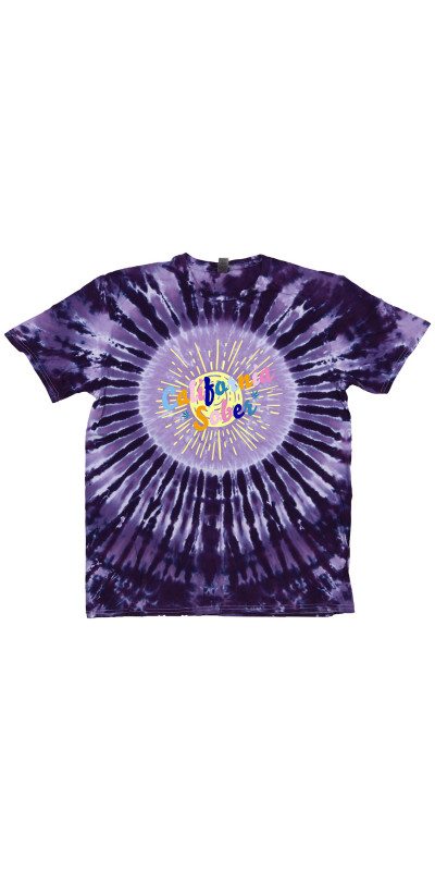 California Sober Sunburst Tie Dyed T-Shirt
