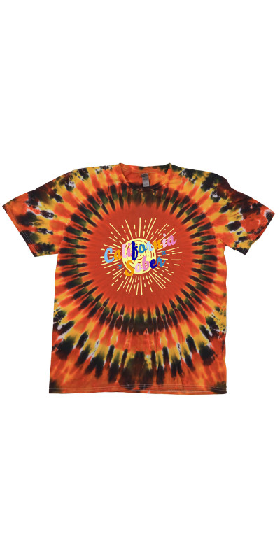 California Sober Sunburst Tie Dyed T-Shirt