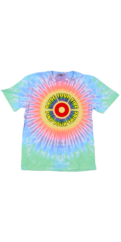 Raise Your Vibe Tie Dyed T-Shirt