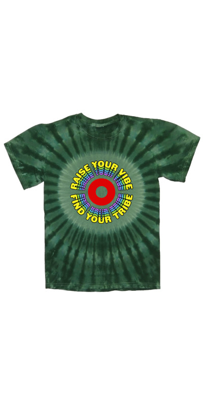 Raise Your Vibe Tie Dyed T-Shirt