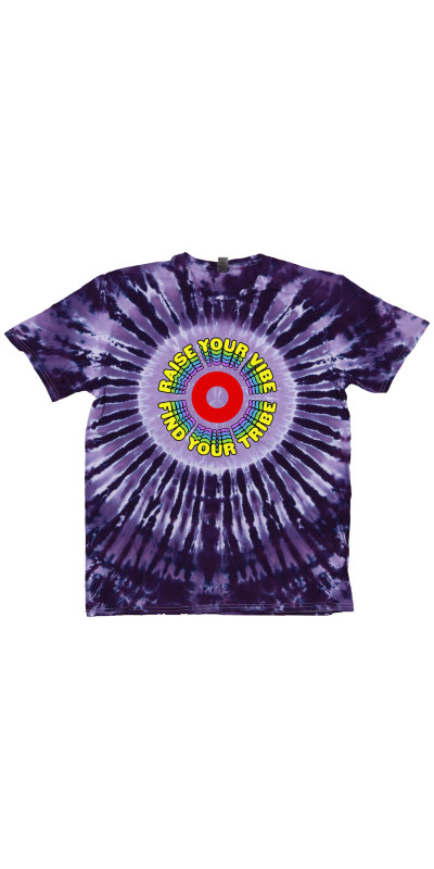 Raise Your Vibe Tie Dyed T-Shirt