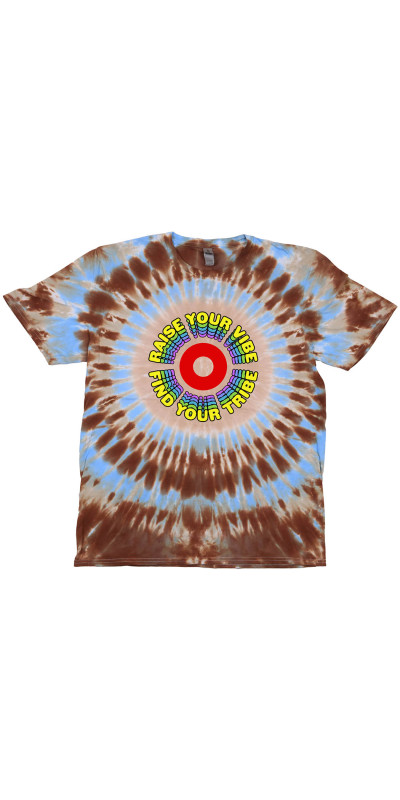 Raise Your Vibe Tie Dyed T-Shirt