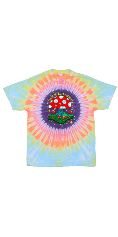 Magic Is Everywhere Tie Dyed T-Shirt
