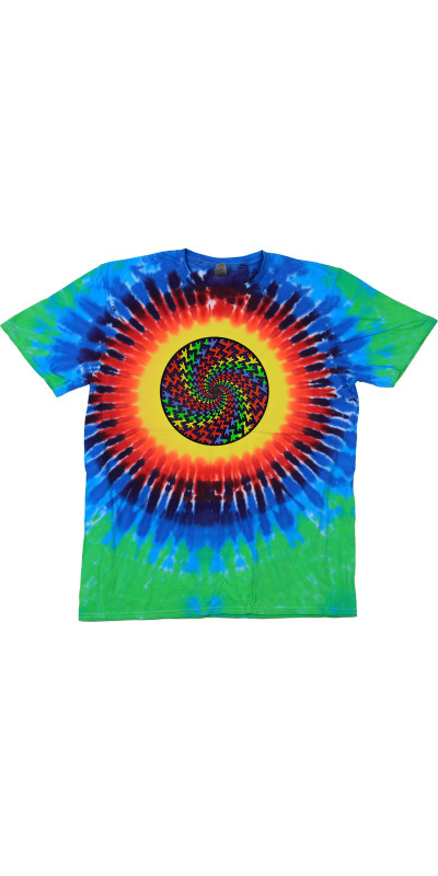 Peace Dove Spiral Tie Dyed T-Shirt