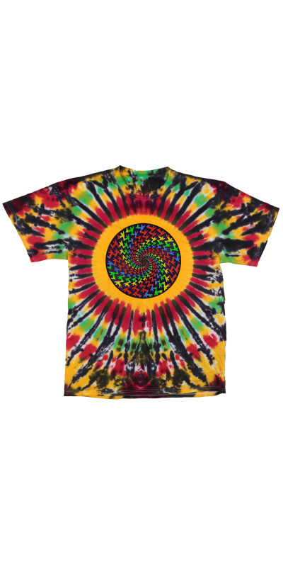 Peace Dove Spiral Tie Dyed T-Shirt