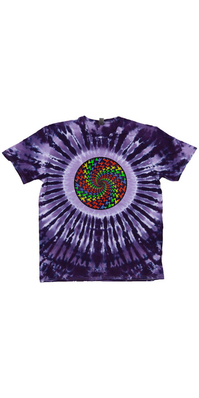 Peace Dove Spiral Tie Dyed T-Shirt