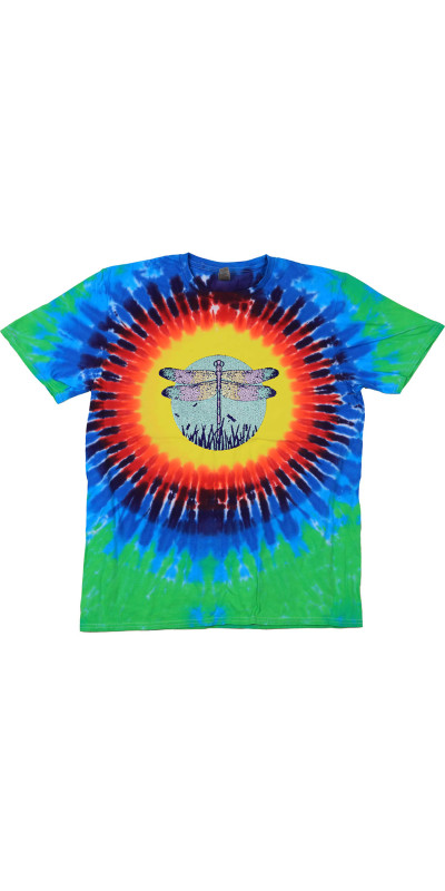 Dragonfly Tie Dyed T-Shirt