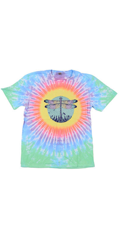 Dragonfly Tie Dyed T-Shirt
