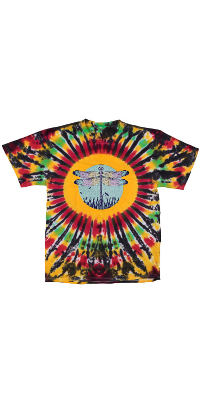 Dragonfly Tie Dyed T-Shirt