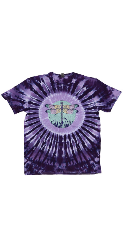 Dragonfly Tie Dyed T-Shirt