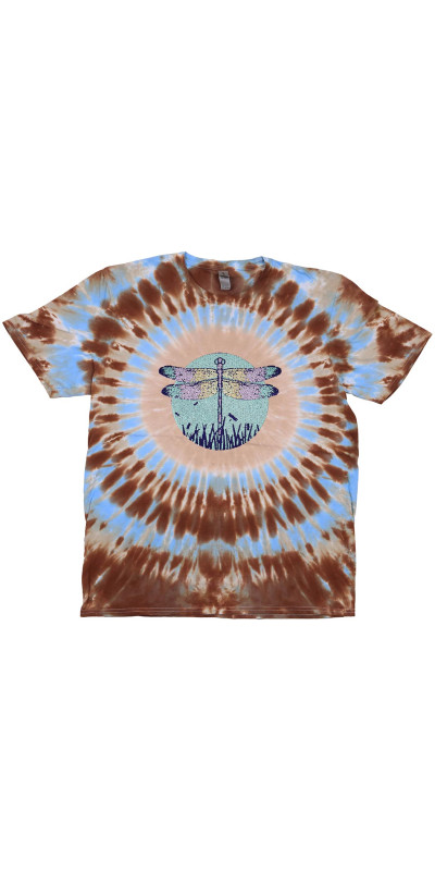 Dragonfly Tie Dyed T-Shirt
