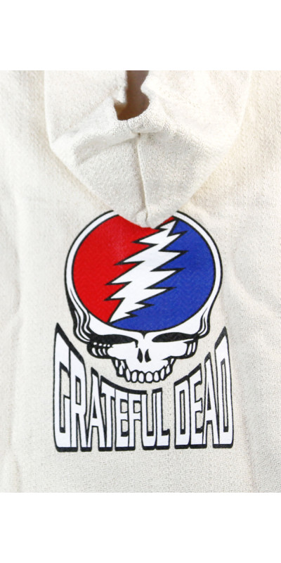 Grateful Dead Baja Pull Over Hoodie Natural SYF